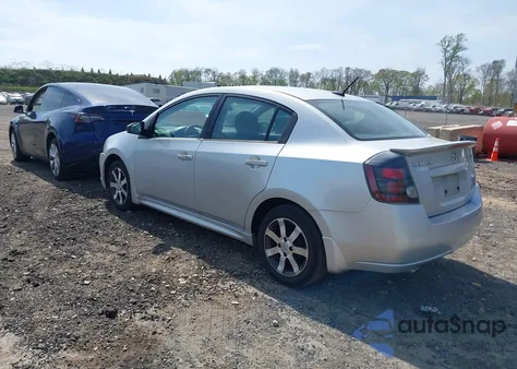 2012 Nissan Sentra 2.0 Sr z USA, uszkodzony, nr VIN 3N1AB6AP8CL736384
